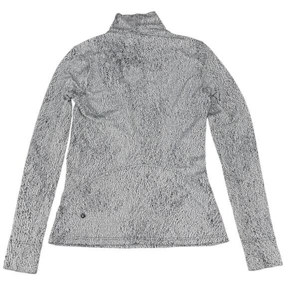 Lululemon Ready To Rulu Turtleneck In Running Luon Spray Jacquard Size 4 - Picture 4 of 8